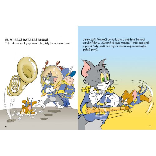 VYPEČENÍ MUZIKANTI – Tom a Jerry v obrázkovém příběhu - obrázek