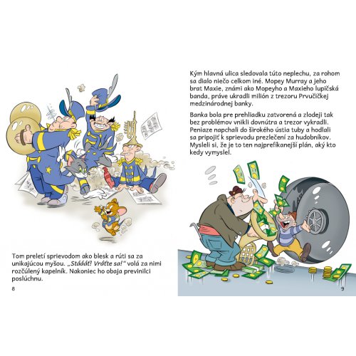 PREŠIBANÍ MUZIKANTI – Tom a Jerry v obrázkovom príbehu - obrázek