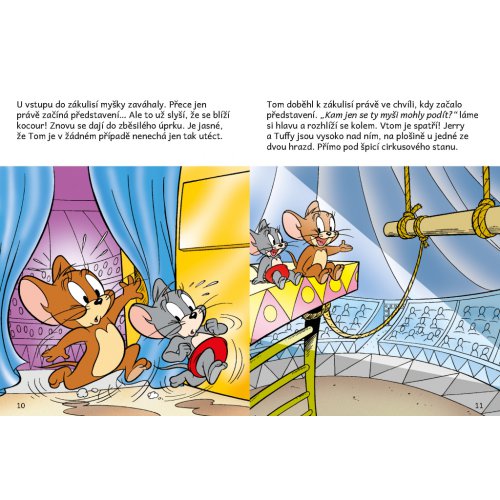 VELKÉ CIRKUSOVÉ DOBRODRUŽSTVÍ – Tom a Jerry v obrázkovém příběhu - obrázek
