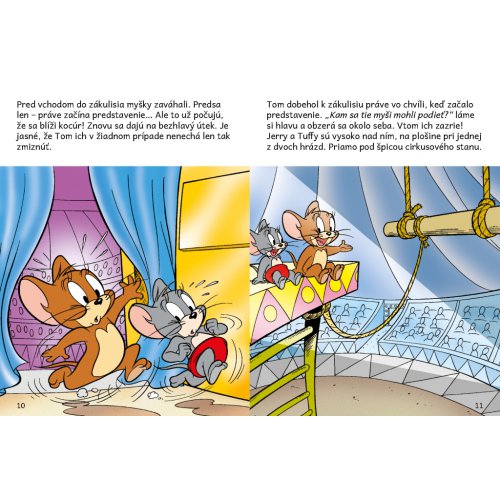 VEĽKÉ CIRKUSOVÉ DOBRODRUŽSTVO – Tom a Jerry v obrázkovom príbehu - obrázek