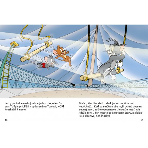 VEĽKÉ CIRKUSOVÉ DOBRODRUŽSTVO – Tom a Jerry v obrázkovom príbehu - obrázek