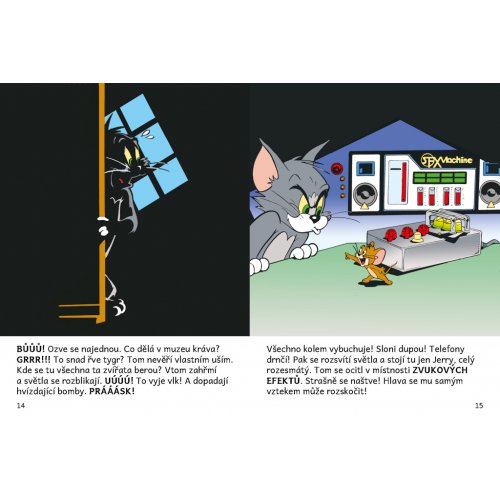 NEPLECHA V MUZEU – Tom a Jerry v obrázkovém příběhu - obrázek