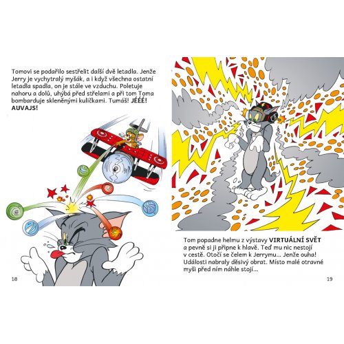 NEPLECHA V MUZEU – Tom a Jerry v obrázkovém příběhu - obrázek