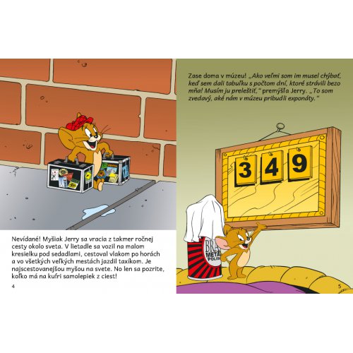NEPLECHA V MÚZEU – Tom a Jerry v obrázkovom príbehu - obrázek