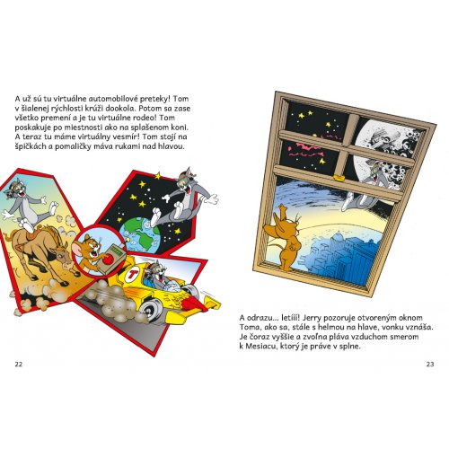 NEPLECHA V MÚZEU – Tom a Jerry v obrázkovom príbehu - obrázek