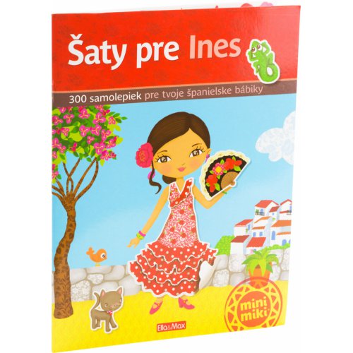 Šaty pre INES – Kniha samolepiek     