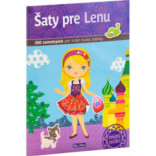 Šaty pre LENU – Kniha samolepiek 