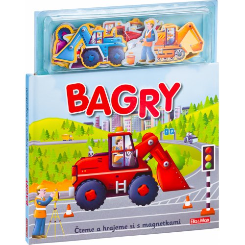 BAGRY - Knížka s magnetkami