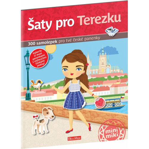 Šaty pro TEREZKU ¦ Kniha samolepek