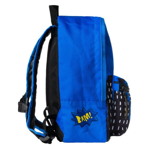 BAAGL Předškolní batoh Batman modrý - obrázek