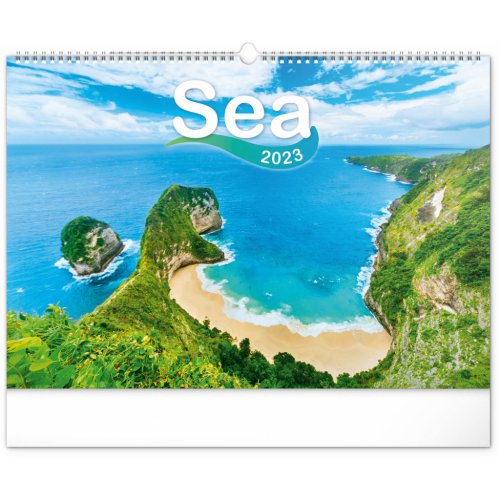 Nástěnný kalendář Moře 2023, 48 × 33 cm