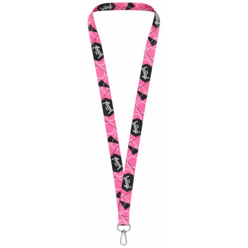 BAAGL Přívěsek na klíče dlouhý – lanyard, růžový