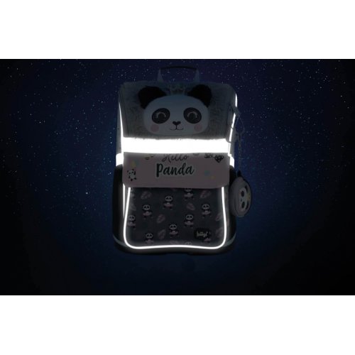BAAGL SET 3 Zippy Panda: aktovka, penál, sáček - obrázek