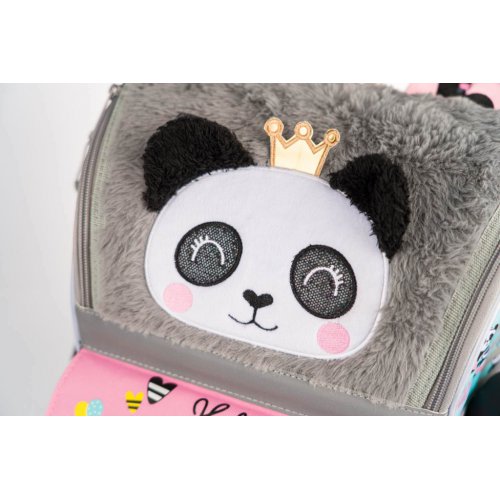 BAAGL SET 3 Zippy Panda: aktovka, penál, sáček - obrázek