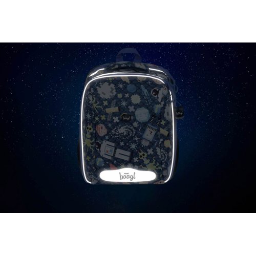 Školní aktovka Shelly Space Game BAAGL - obrázek