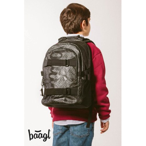 BAAGL Školní batoh Skate Ash - obrázek
