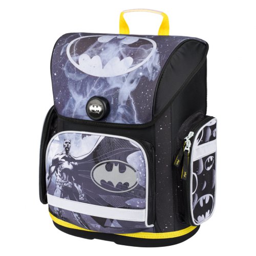 Školní set BAAGL 3 Ergo Batman Storm: aktovka, penál, sáček - obrázek