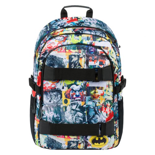 BAAGL Školní batoh Skate Batman Komiks
