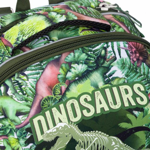 Školní set Shelly Dinosaurus - aktovka, penál, sáček, desky, box - obrázek