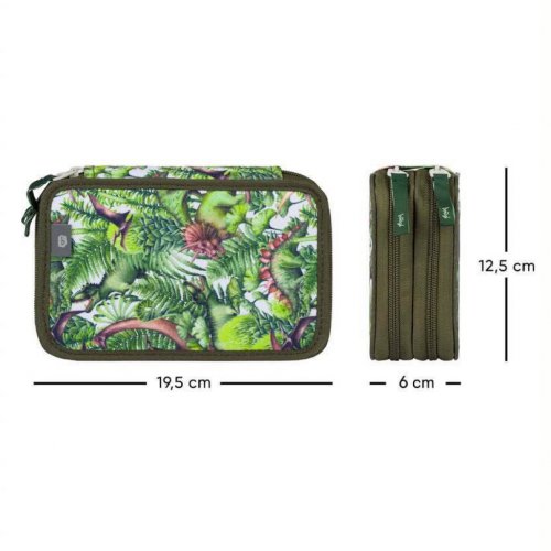 Školní set Shelly Dinosaurus - aktovka, penál, sáček, desky, box - obrázek