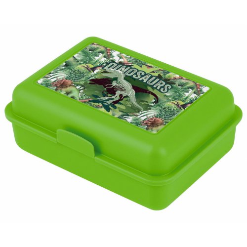 Školní set Shelly Dinosaurus - aktovka, penál, sáček, desky, box - obrázek