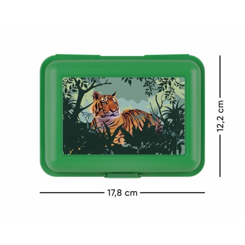 BAAGL SET 5 Ergo Tygr: aktovka, penál, sáček, desky, box - obrázek