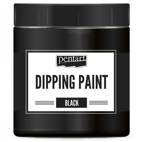 Namáčecí barva DIPPING PENTART 250 ml ČERNÁ