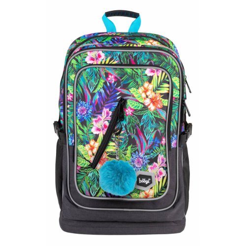 BAAGL SET 3 Tropical: batoh, penál a sáček - obrázek