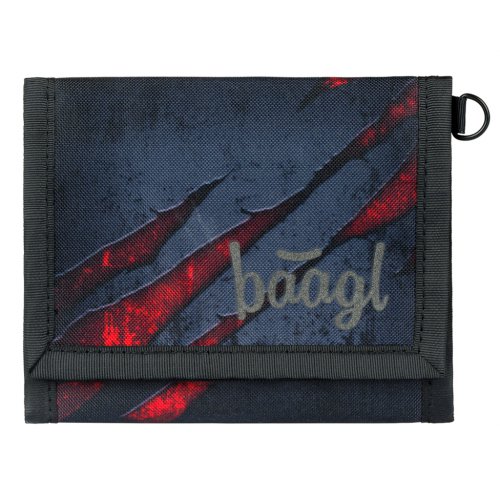 BAAGL SET 5 Core Láva: batoh, penál, sáček, desky, peněženka - obrázek