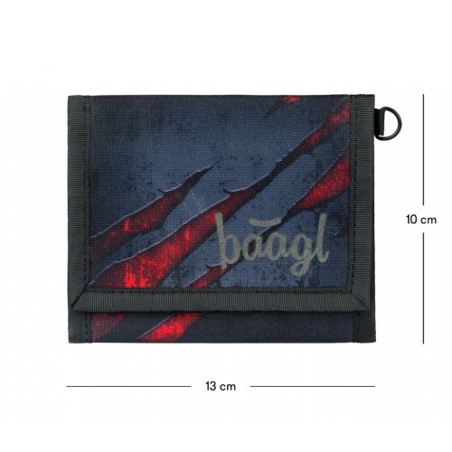 BAAGL SET 5 Core Láva: batoh, penál, sáček, desky, peněženka - obrázek