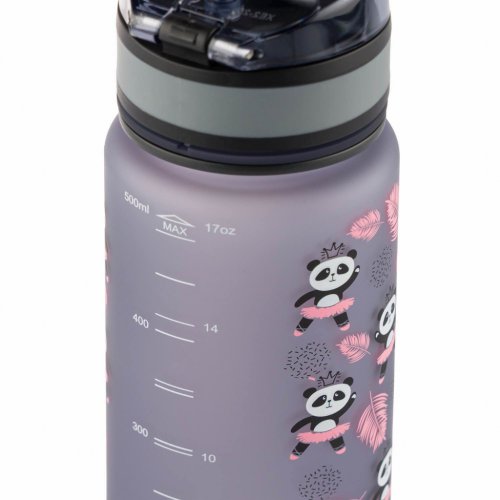 Tritanová láhev na pití Panda 500 ml - obrázek