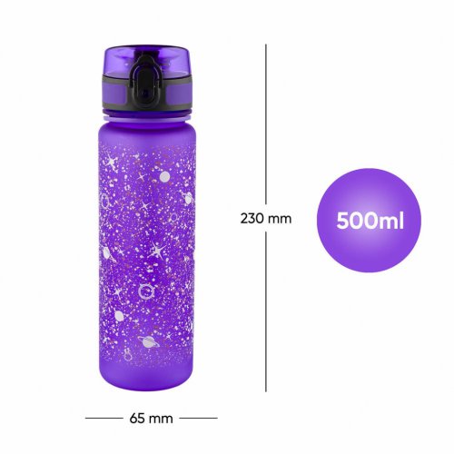 BAAGL Tritanová láhev na pití Galaxy - obrázek