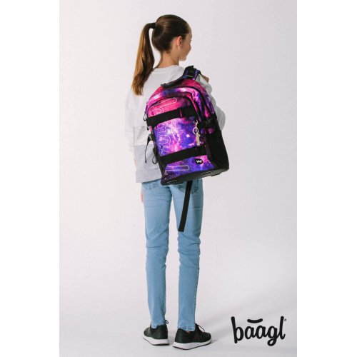 BAAGL SET 3 Galaxy: batoh, penál, sáček - obrázek