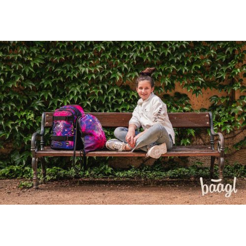 BAAGL SET 3 Galaxy: batoh, penál, sáček - obrázek
