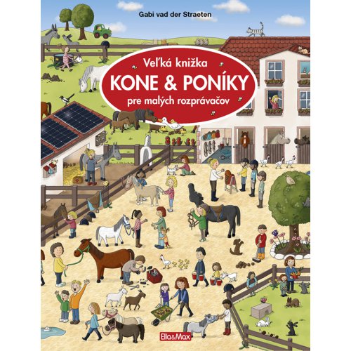 Veľká knižka KONE & PONÍKY pre malých rozprávačov - obrázek