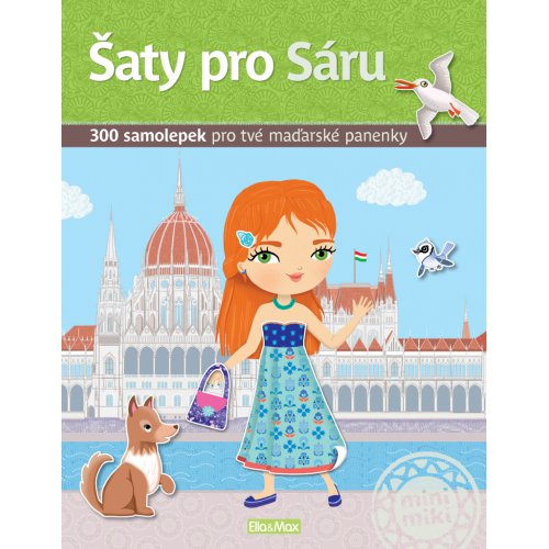 Šaty pro SÁRU - Kniha samolepek - obrázek