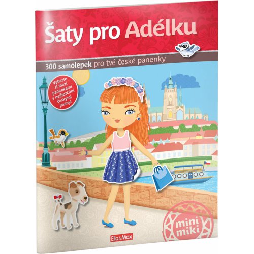 Šaty pro ADÉLKU ¦ Kniha samolepek