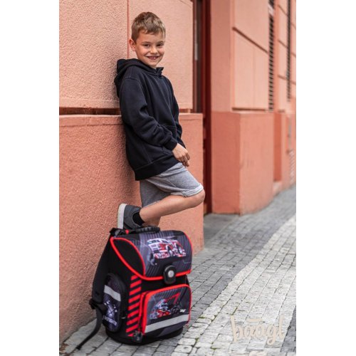 Školní aktovka Hasiči BAAGL - obrázek