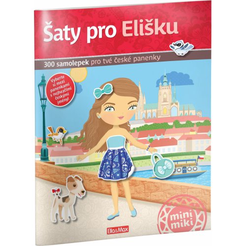 Šaty pro ELIŠKU ¦ Kniha samolepek