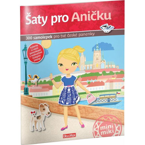 Šaty pro ANIČKU ¦ Kniha samolepek