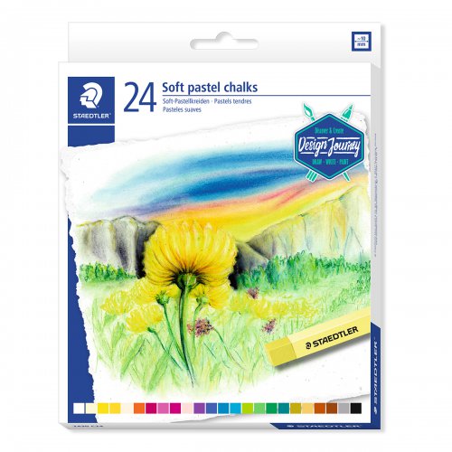 Pastelové křídy STAEDTLER Design Journey 12 barev