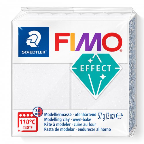 FIMO GALAXY efekt 57g BÍLÁ