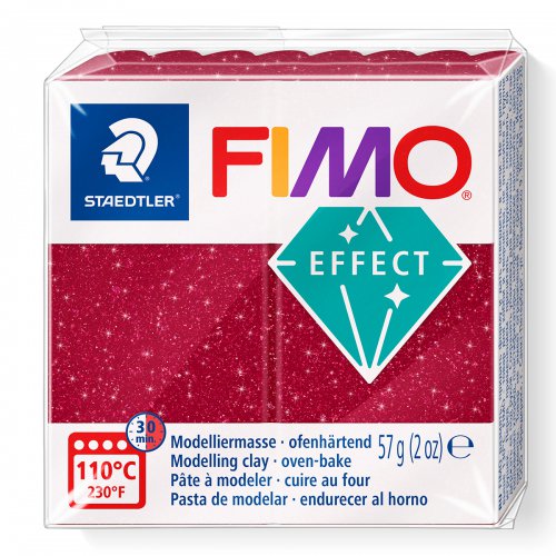 FIMO GALAXY efekt 57g ČERVENÁ