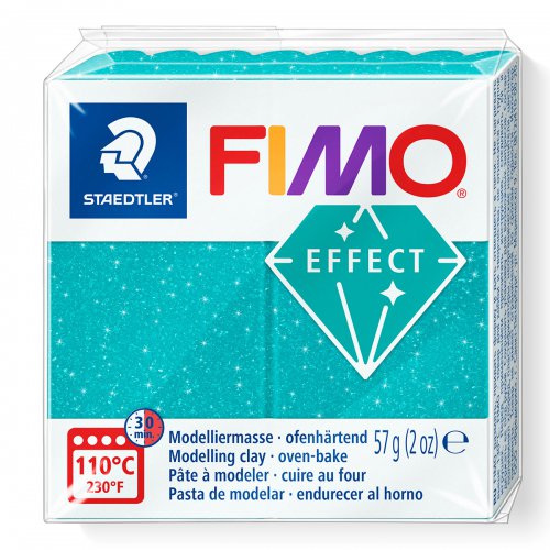 FIMO GALAXY efekt 57g TYRKYSOVÁ