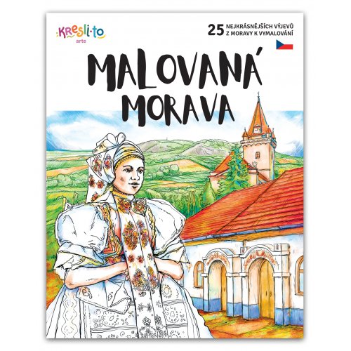 Omalovánky Malovaná Morava - 25 moravských výjevů