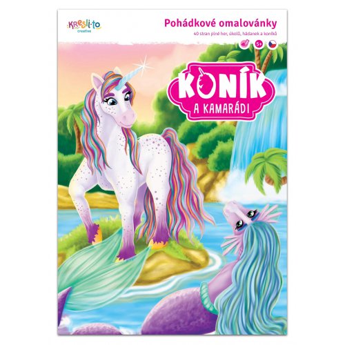 Koník a kamarádi - pohádkové omalovánky