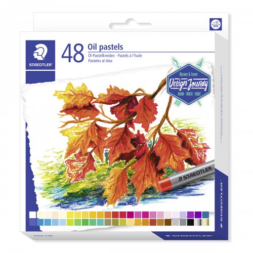 Olejové pastely Design Journey 48 barev STAEDTLER