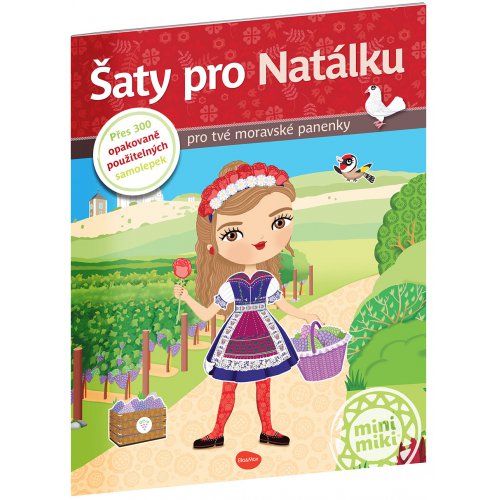 Šaty pro NATÁLKU ¦ Kniha samolepek