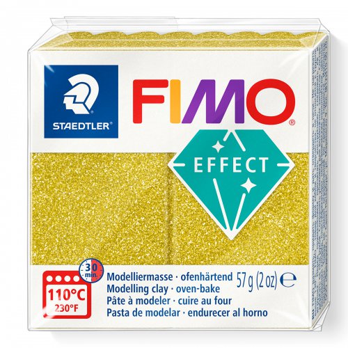 FIMO GLITTER efekt 57 g ZLATÁ