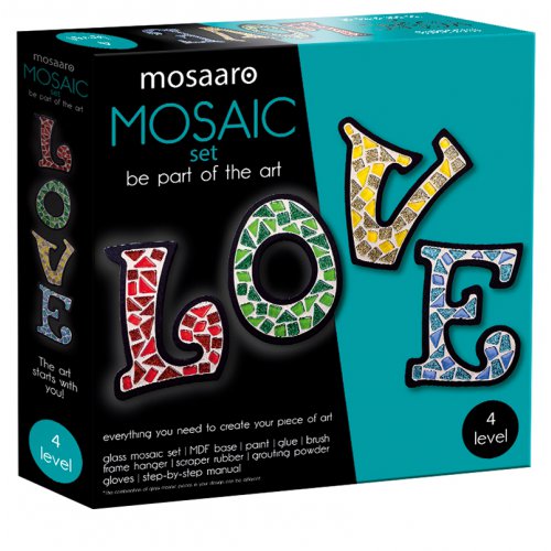 Mozaika sada - LOVE